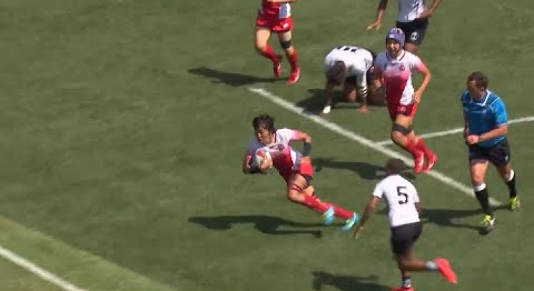 Incredible score from Japan to clinch thriller v Fiji!