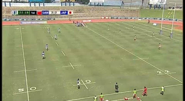 World Rugby Pacific Challenge: Incredible cross field kick