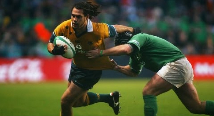 Wallabies' George Smith: Amazing Tries And Amazing Hair!