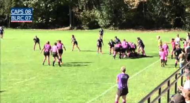 Women's rugby highlights - Capilano vs Burnaby Lake - Oct 3, 2015