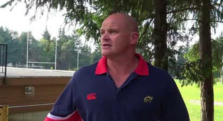 Gordon McIlwham - Scotland prop now helping to coach in Nanaimo on Vancouver Island