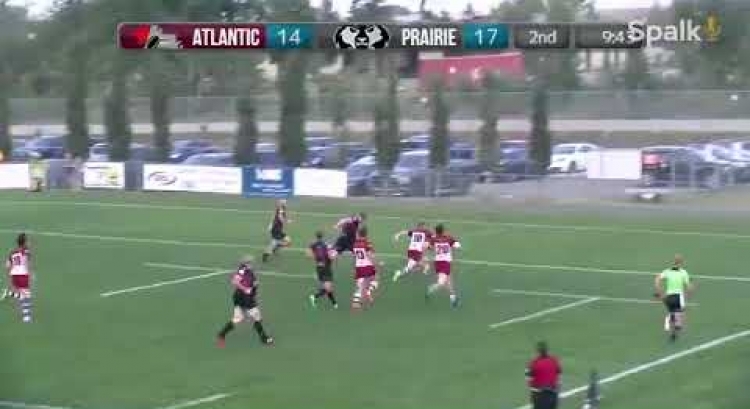 2017 Canadian Rugby Championship - Prairie Wolf Pack v Atlantic Rock - Highlights