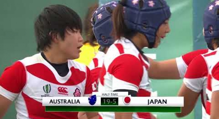 WRWC HIGHLIGHTS: Australia 29-15 Japan