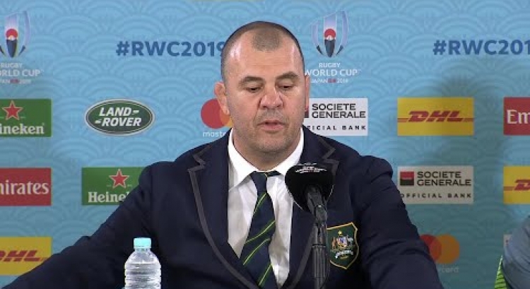 Post match press conference with Michael Cheika and Michael Hooper