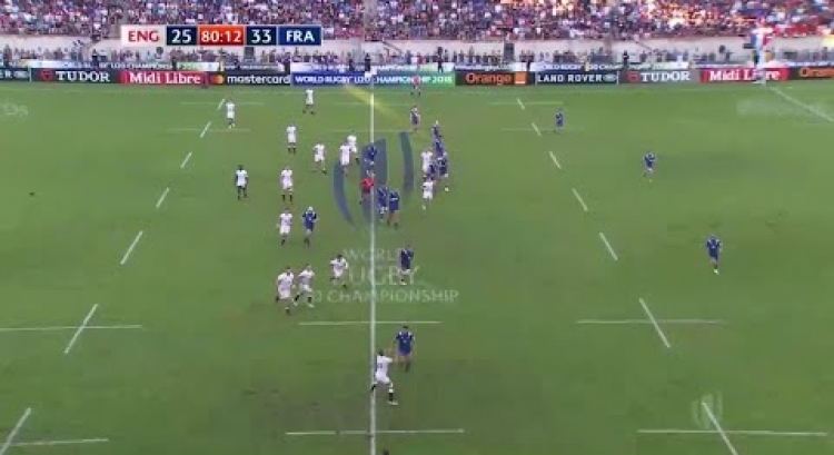 The moment France won the World Rugby U20 Championship!