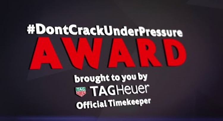The Tag Heuer Don't Crack Under Pressure award - Ghislaine Landry