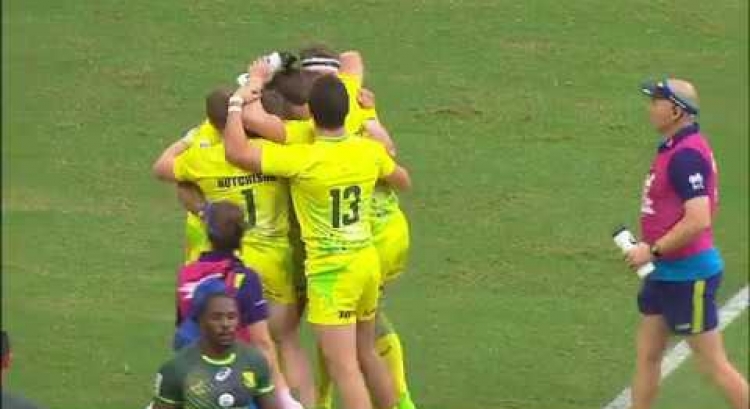 Dramatic Finish as Anderson try for Australia beats SA!