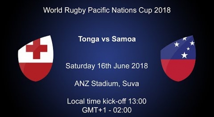Pacific Nations Cup 2018 - Tonga v Samoa