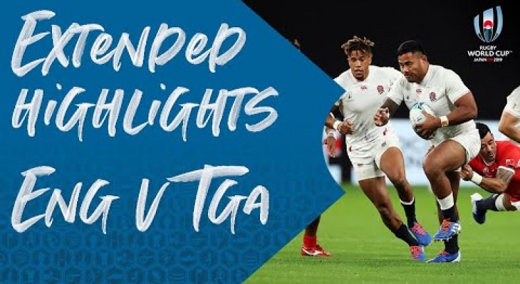 Extended Highlights: England v Tonga - Rugby World Cup 2019