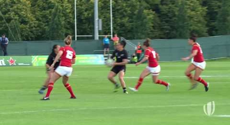 New Zealand score great try at WRWC