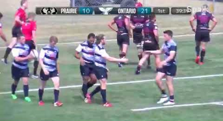 2017 Canadian Rugby Championship - Ontario Blues v Praire Wolf Pack - Highlights