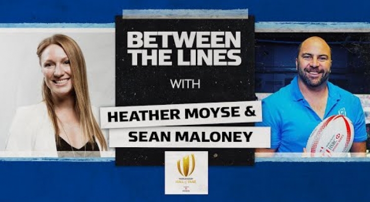 Gold Medal Bobsledding & The World Rugby Hall of Fame | Heather Moyse | Between The Lines