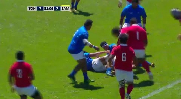 Tonga A score beautifully simple try at Americas Pacific Challenge