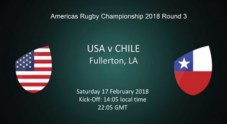 2018 Americas Rugby Championship - USA v Chile