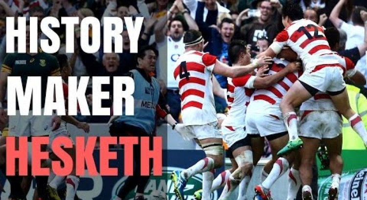 Karne Hesketh's Japan Try that Echoed Around the World