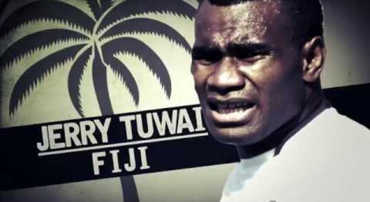 Fiji star Jerry Tuwai's dancing feet!