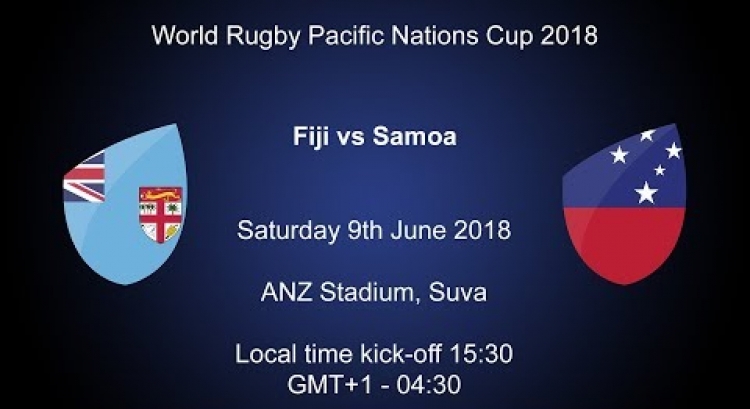 Pacific Nations Cup - Fiji v Samoa