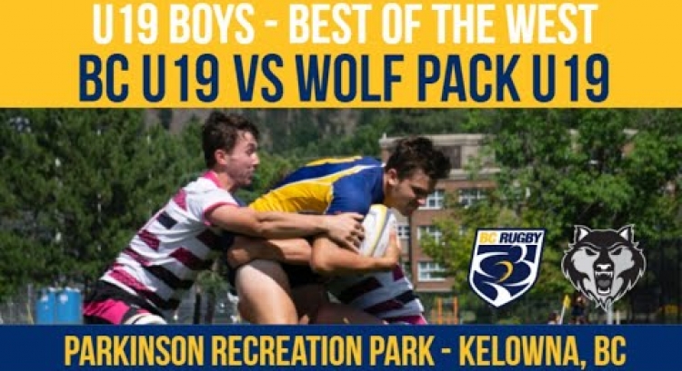 U19 Boys Best of the West - BC VS Wolf Pack
