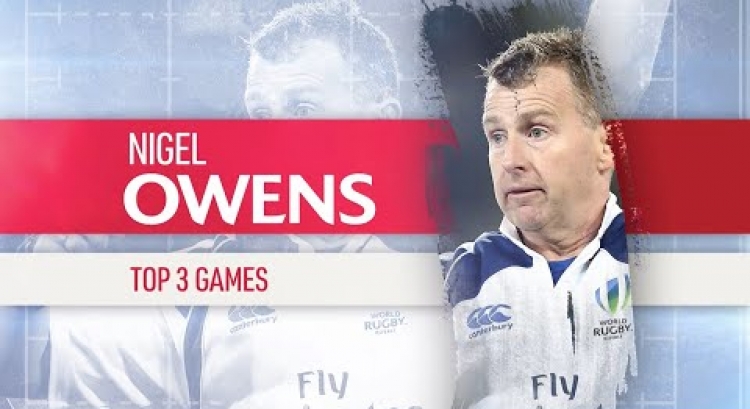 Nigel Owens ranks the best games of his career!