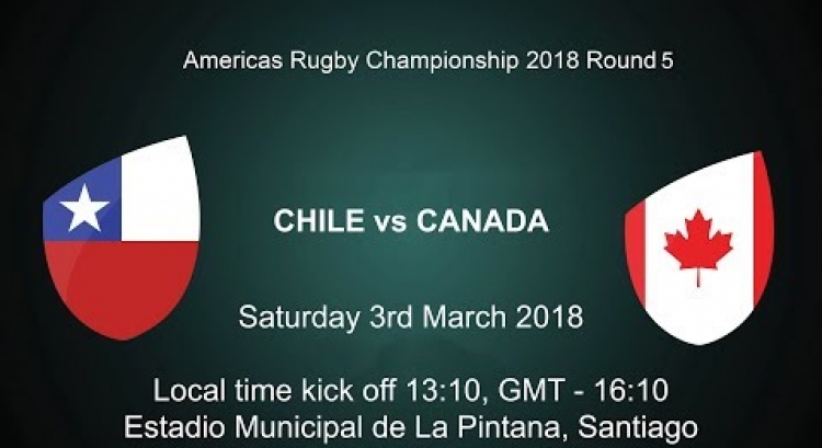 2018 Americas Rugby Championship - Chile v Canada