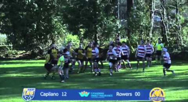 Rugby Highlights: Caps v Rowers, Feb 28, 2015