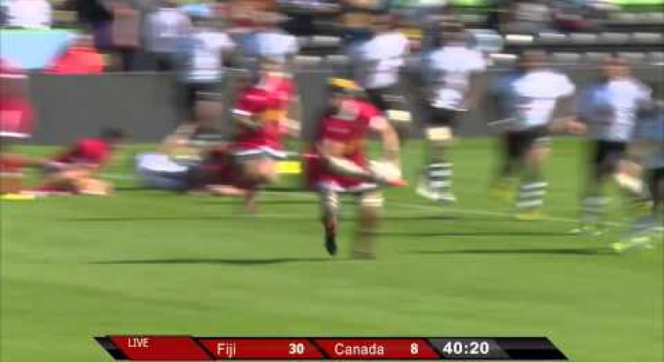 Canada 18 - 47 Fiji - Full Highlights - Road to RWC 2015