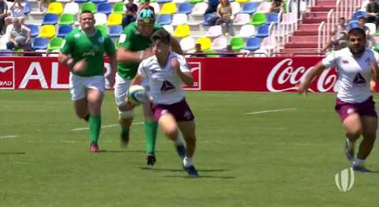 Gela Aprasidze Shows he's one for the future with epic try