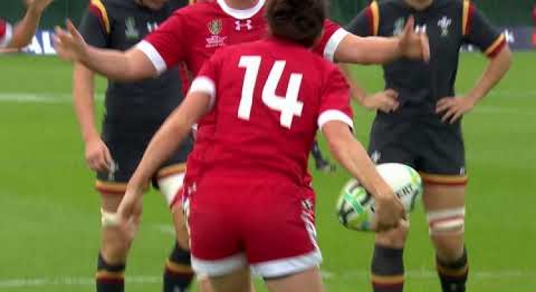 Top 5 tries from match day 4 at the Women's Rugby World Cup