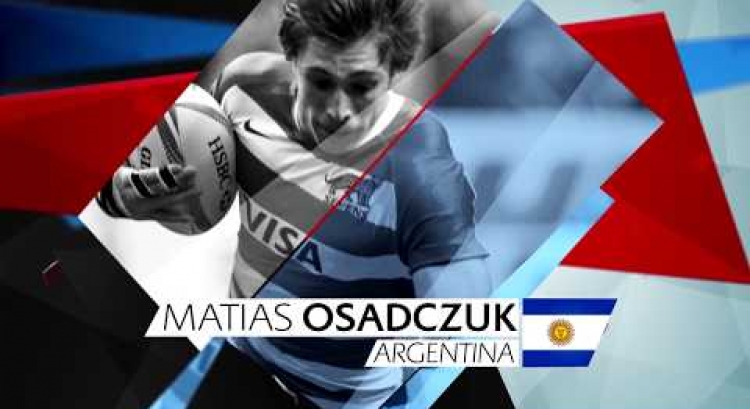 Matias Osadczuk wins World Rugby Sevens Rookie of the Year 2016-17
