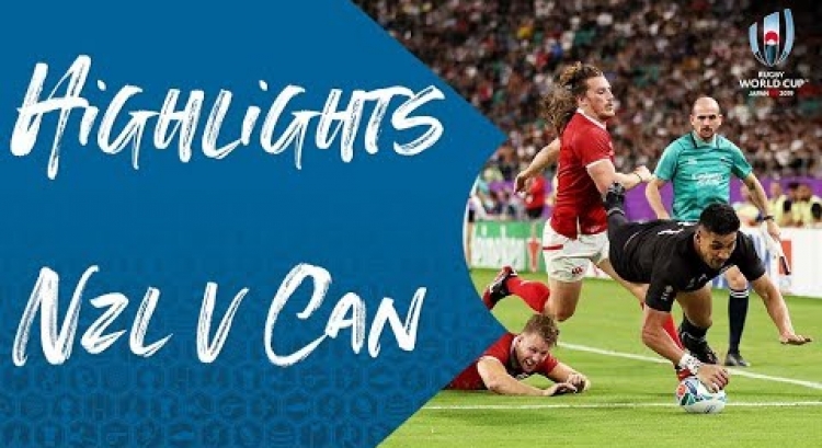Highlights: New Zealand v Canada - Rugby World Cup 2019