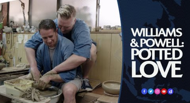 Shane Williams and Andy Powell try pottery | Big in Japan