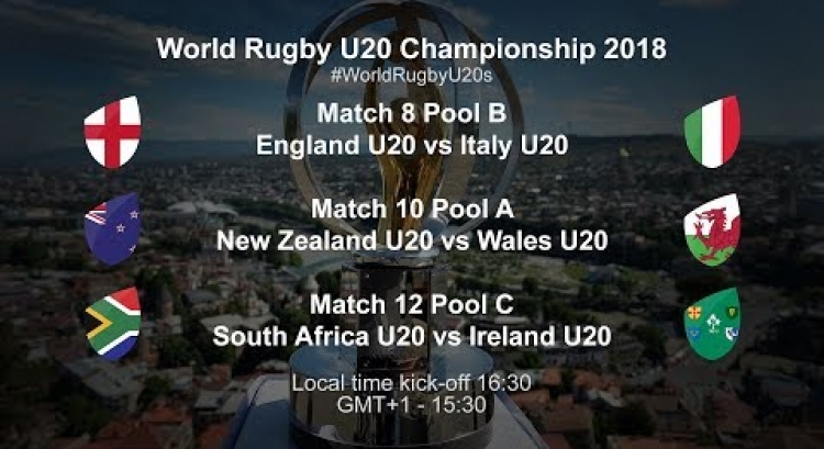Live: World Rugby U20 Championship - England U20 VS Italy U20