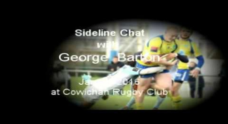 Sidleine chat with George Barton of Clermont Espoirs