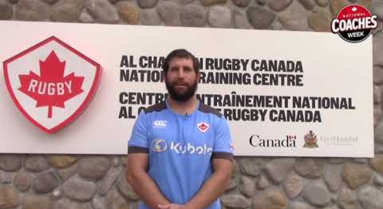 Hubert Buydens discusses his rugby career and Coaches Week 2018