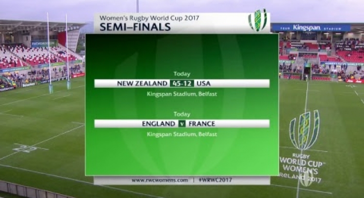 Women's Rugby World Cup - Semi Final - New Zealand v USA