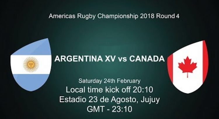 2018 Americas Rugby Championship - Argentina XV v Canada
