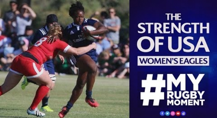 USA Women's Eagle Jamila Reinhardt: Why you should play rugby | #MyRugbyMoment