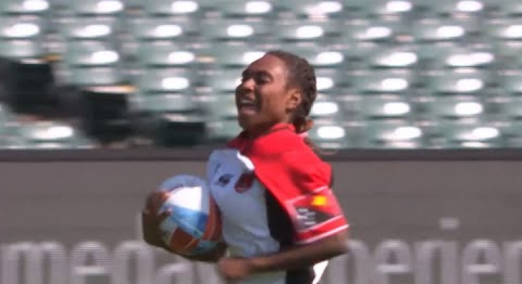 Chelsea Garesa keeps scoring wonder tries for Papua New Guinea