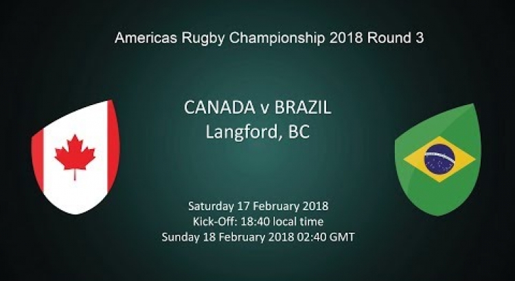 2018 Americas Rugby Championship - Canada v Brazil