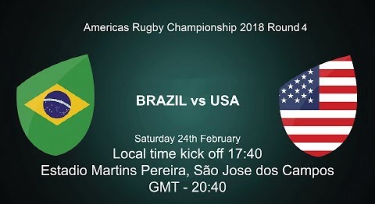 2018 Americas Rugby Championship - Brazil v USA