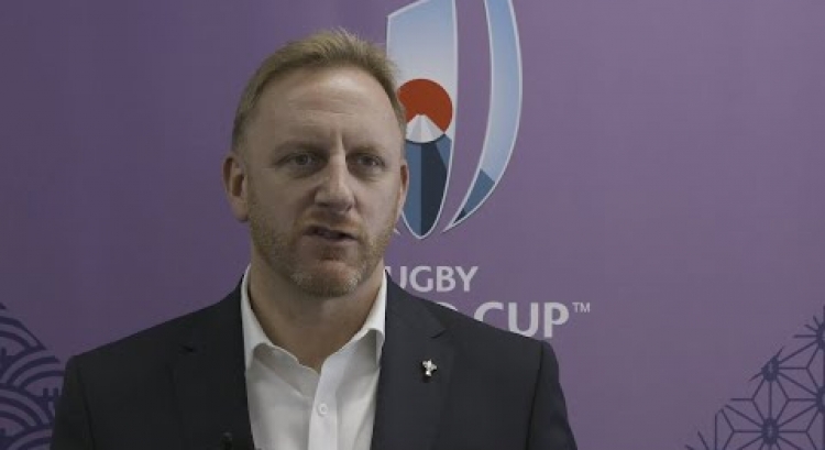Rugby World Cup Tournament Director Alan Gilpin updates on RWC 2019