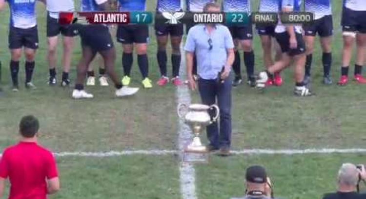 HIGHLIGHTS | Ontario Blues defeat Atlantic Rock to win Canadian Rugby Championship