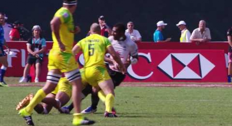 Fiji the offload masters! - School of Sevens