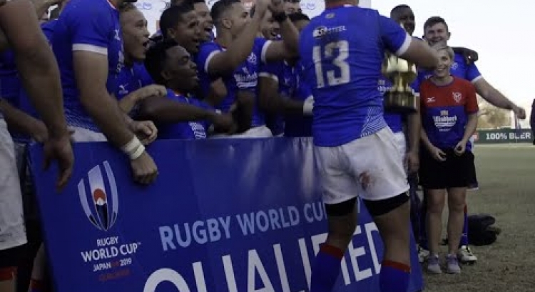 Namibia qualify for Rugby World Cup 2019!