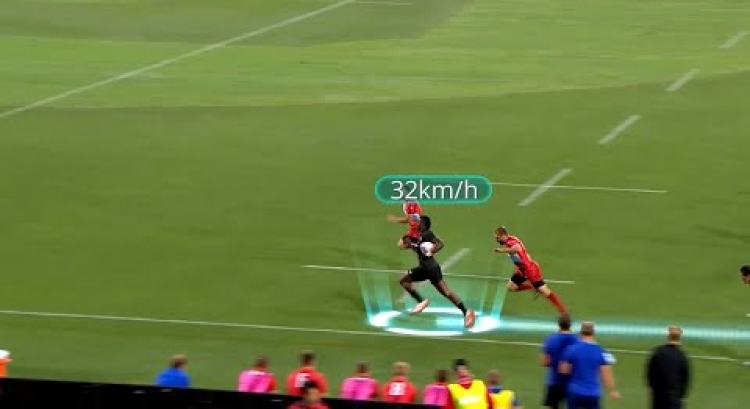 Joe Ravouvou scores epic try in San Francisco - Rugby World Cup Sevens