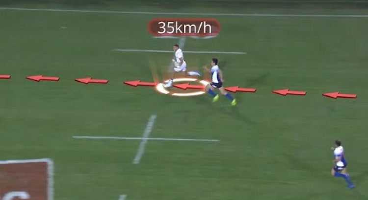 Player tracking: Top 4 speeds from the USA Sevens