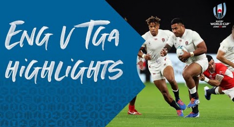 HIGHLIGHTS: England v Tonga - Rugby World Cup 2019