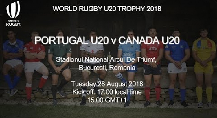 LIVE U20s Trophy - Portugal U20 v Canada U20