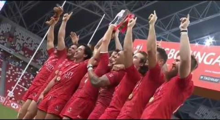 2017 Singapore Sevens — Canada wins first ever HSBC World Rugby Sevens Series cup title