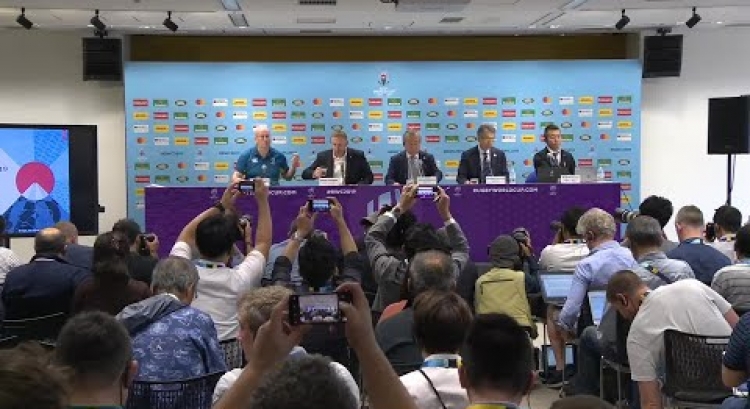 Press Conference: Rugby World Cup 2019 update